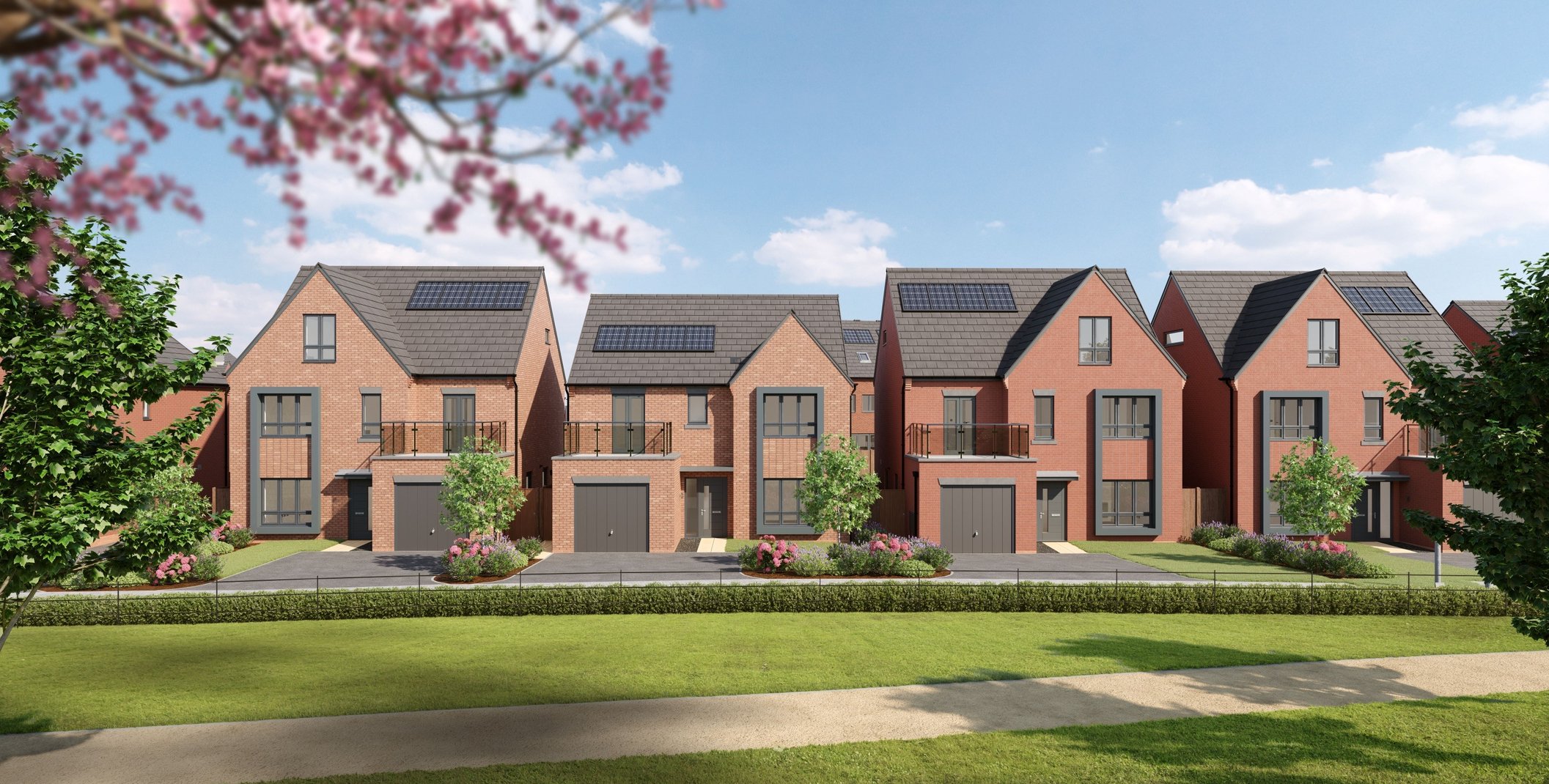 Work starts on 157 homes in Warrington