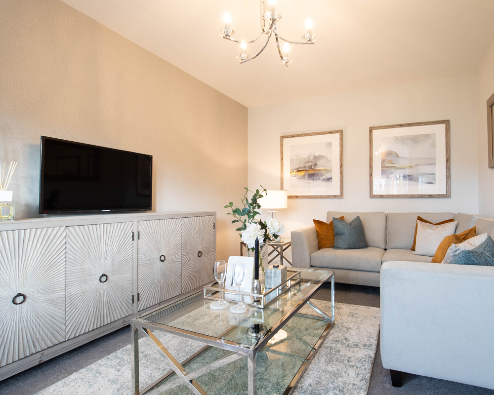 Anwyl Henley show home at Stonebridge Fold - Living Room 3