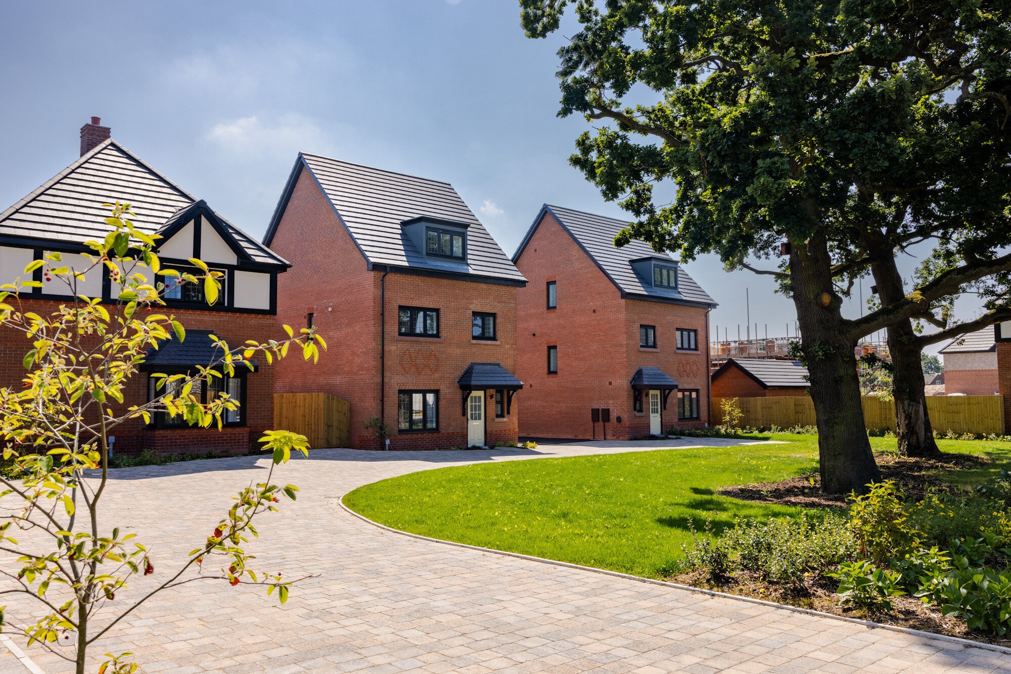 Examples of Anwyl homes being built elsewhere in Cheshire 