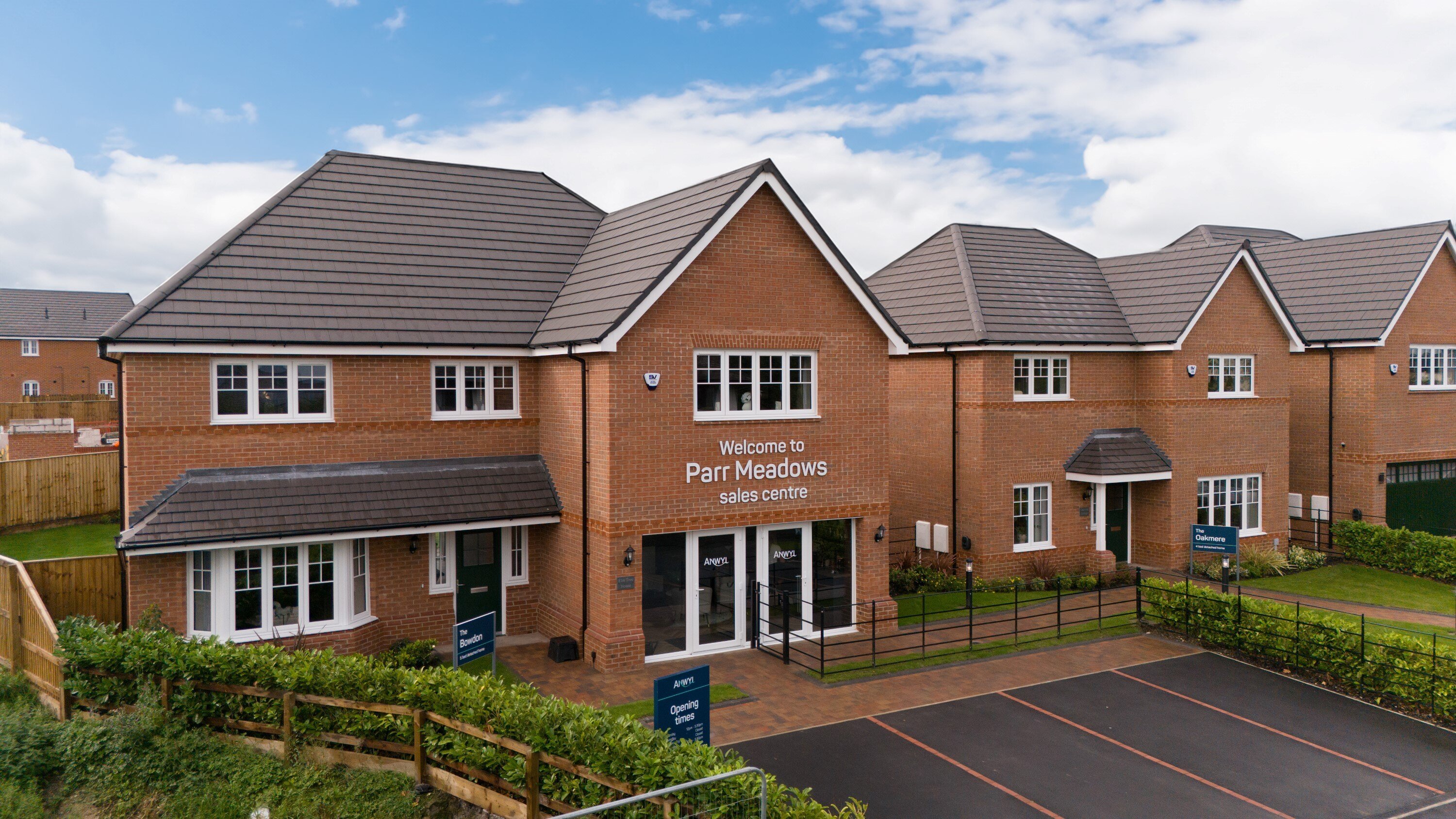 Parr Meadows show homes