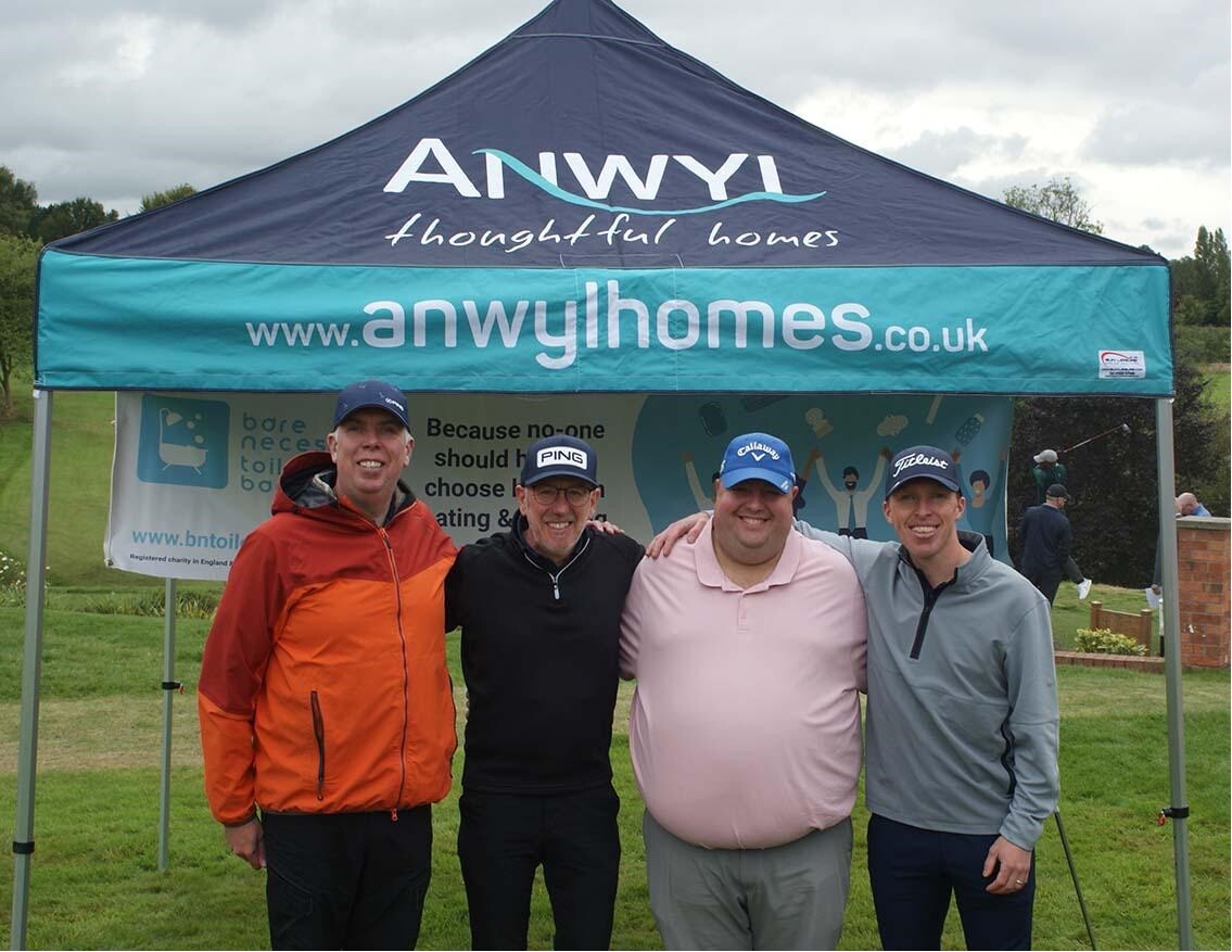 The Anwyl Lancashire team Dave Lancaster, Shaun Sumner, and guests Nick Grimshaw and Chris Lester