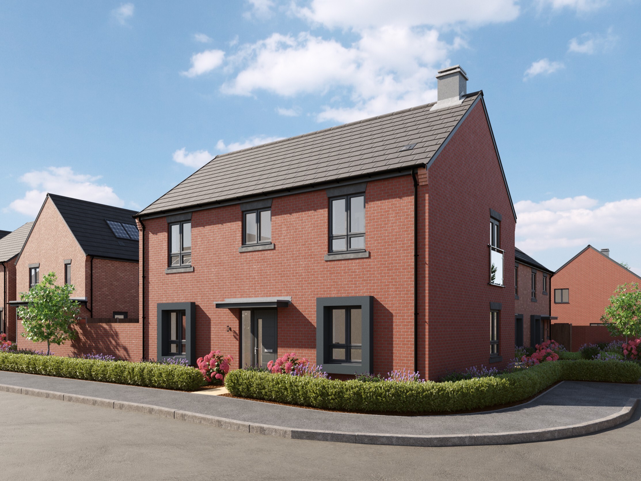 A CGI of the Newburgh at Whittle Brook Park, Heywood, which is now available to view