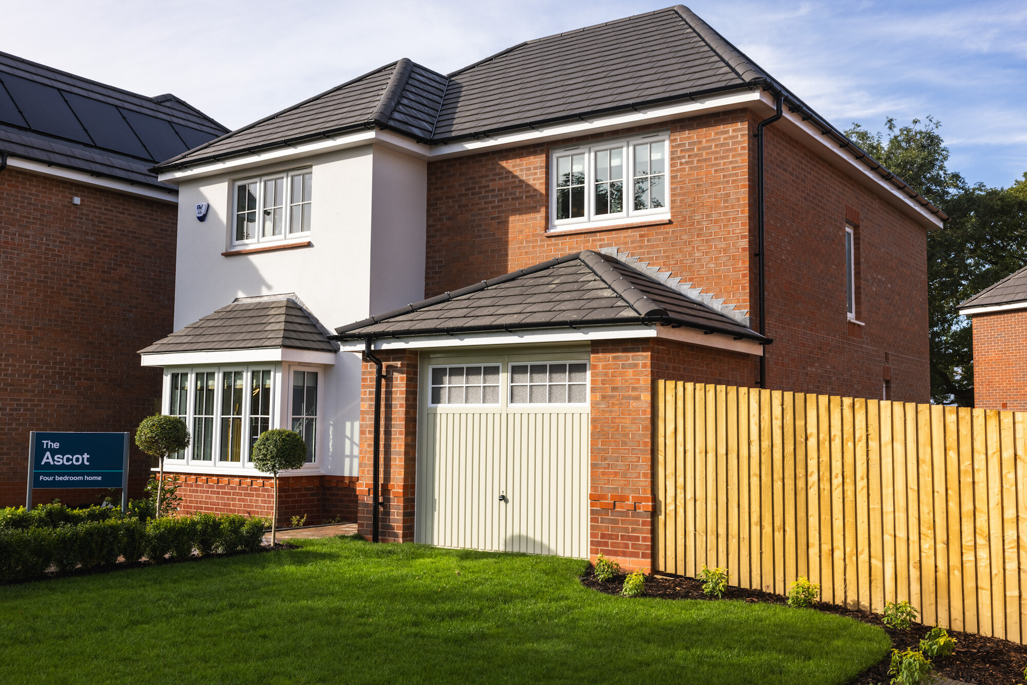 The Ascot home at Five Oaks development in Shrewsbury