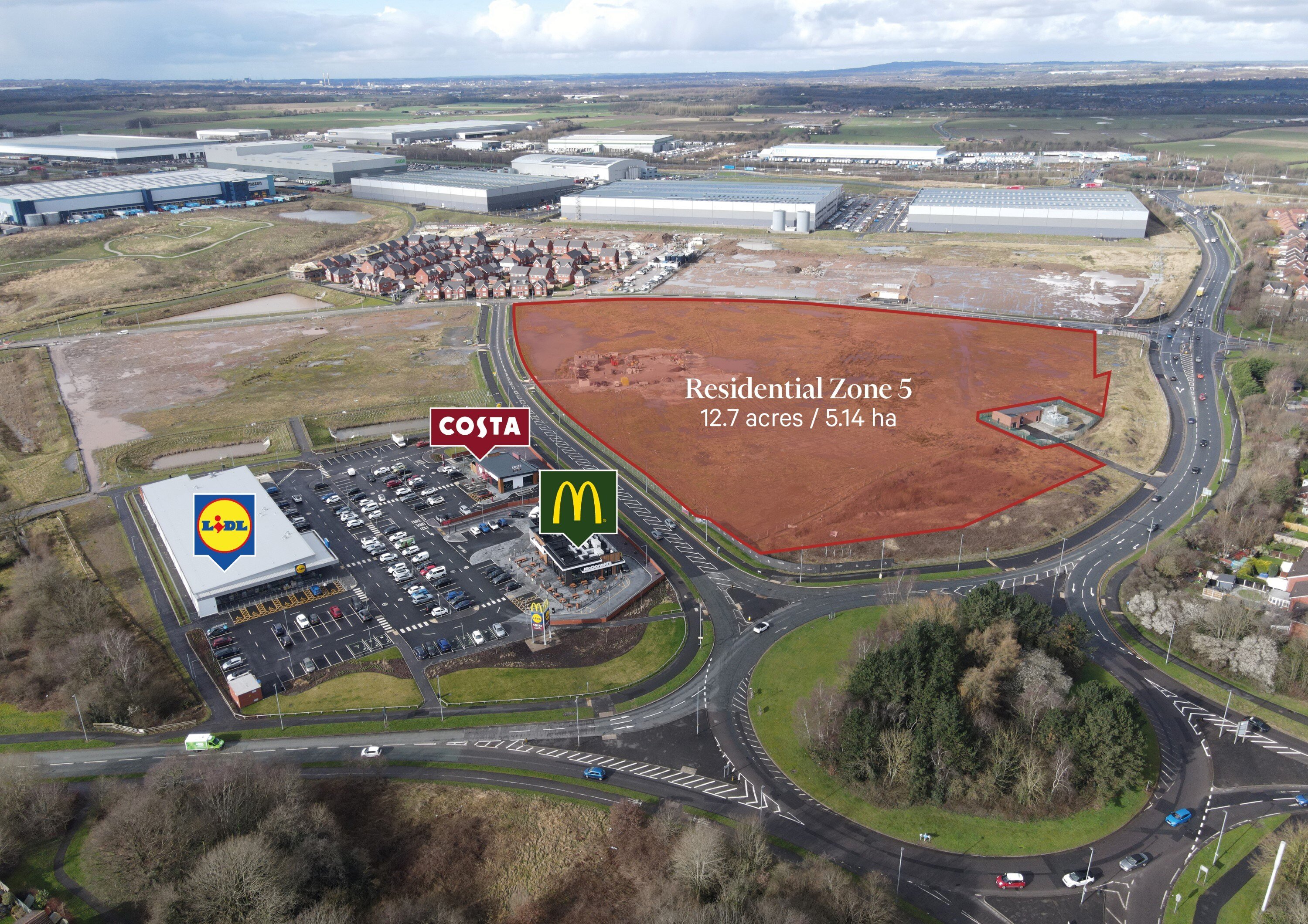 We’ve acquired a parcel of land at Omega, the North West’s largest mixed-use development site