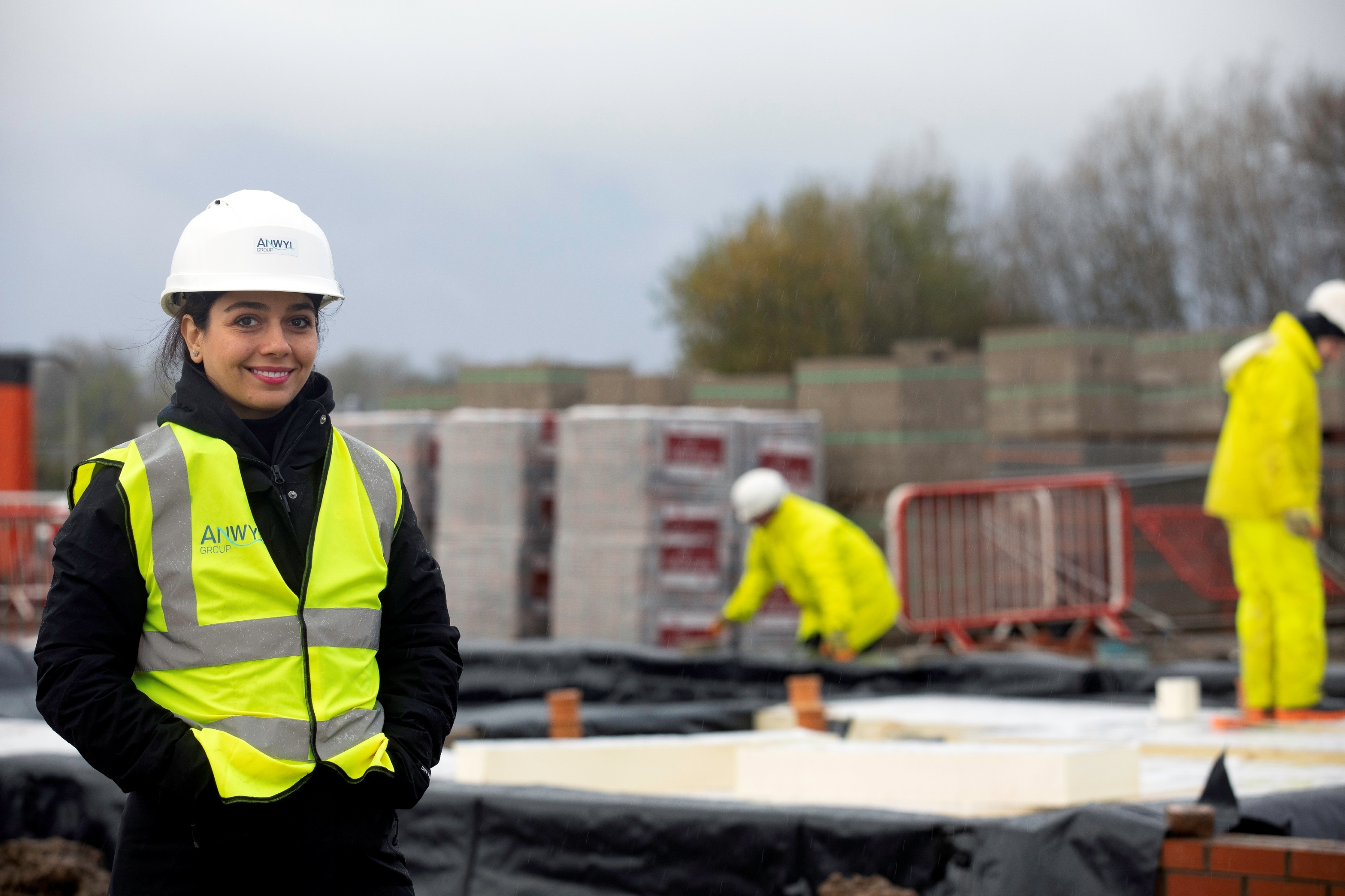 Samira Rahimi on site 